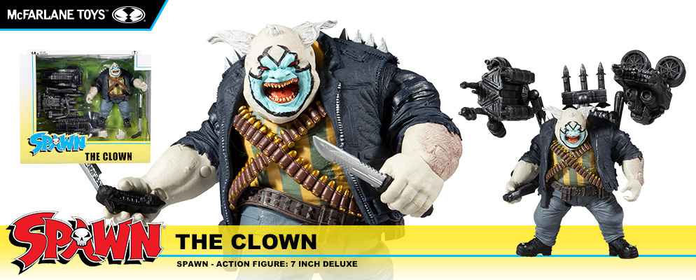 スポーン』【アクションフィギュア】7インチ・デラックス クラウン