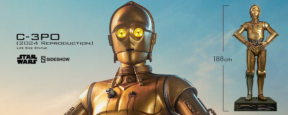 スター・ウォーズ』【等身大スタチュー】C-3PO［2024年再生産］ | 株式