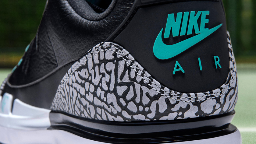 芝の王者ロジャー・フェデラーと、ナイキのコラボレーションスニーカー