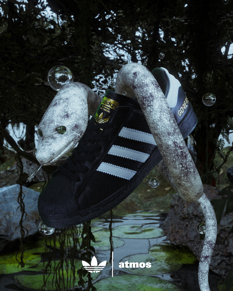 SUPERSTAR 82をアトモスの切り口で仕上げたら？ GORE-TEXとGID SNKで