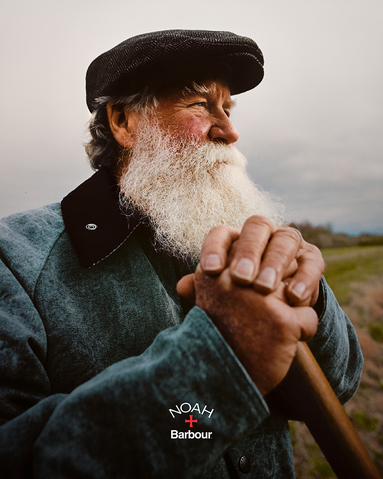 ノアとバブアーの蜜月タッグから、国を象徴する素材で仕立てた