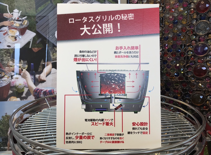 煙が出ない！無煙炭火バーベキューコンロ『LOTUS GRILL』 │ how's