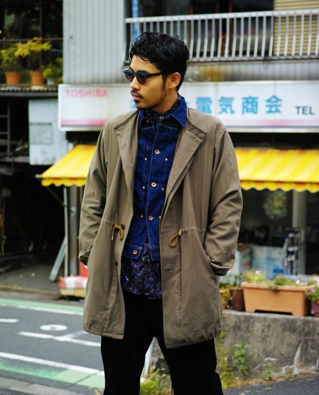 VARDE77 62' US ARMY VESICANT GAS PROTECTIVE COAT〈SOLID〉 OLIVE