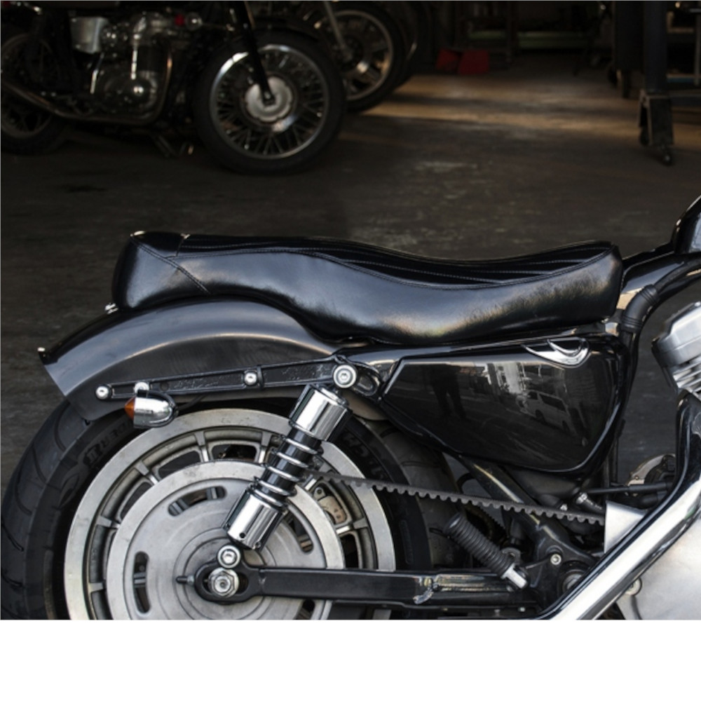 スポーツスター ベイツタイプシート MOTOR ROCK - ハーレーカスタムガイド