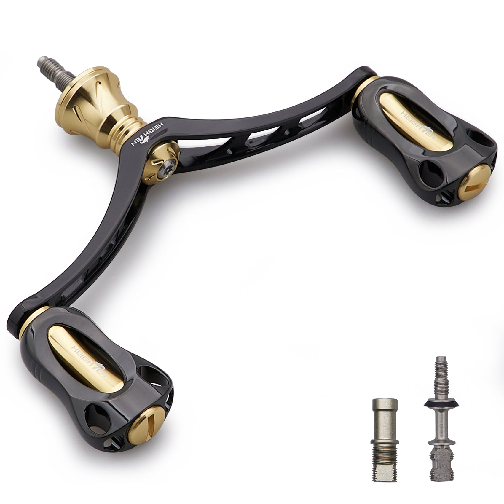 HEIGHTEN 98mm リール ハンドル 22mm ノブ 搭載 シマノ ダイワ 通用