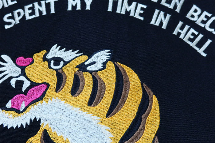 HOUSTON ヒューストン コットンツイル ベトナムジャケット TIGER
