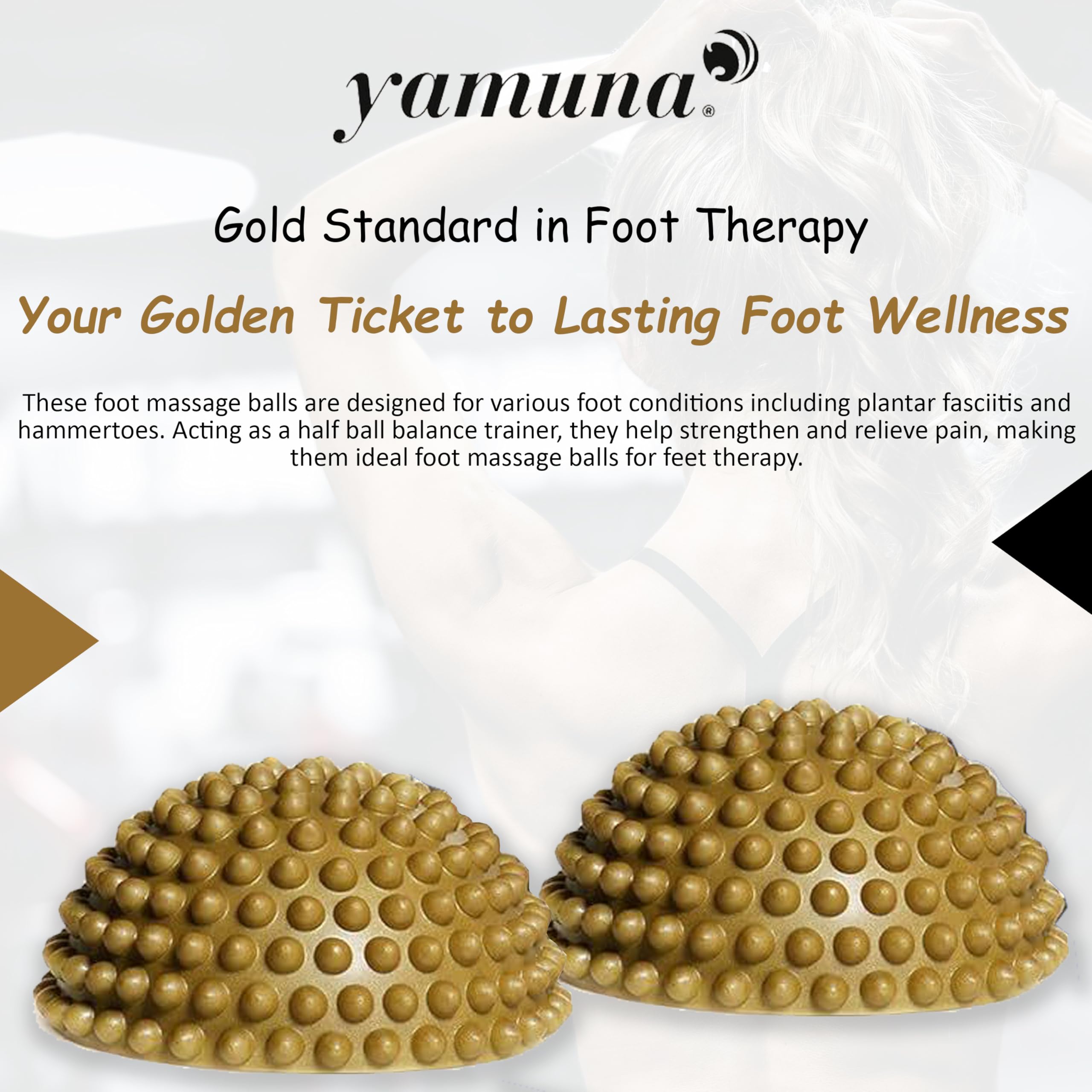 Yamuna Foot Wakers Kit - Body Rolling for the Feet