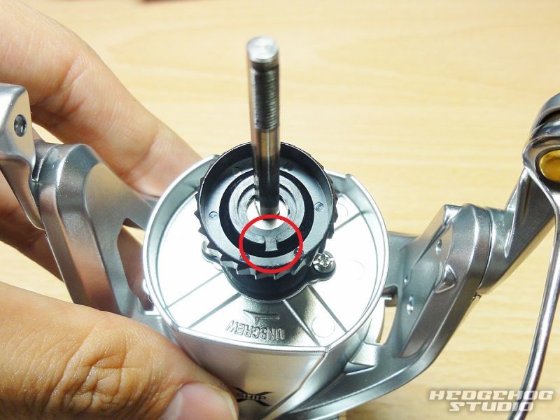 シマノ 16ストラディックCI4+ 4000XGM用 スプールシャフト1BB仕様