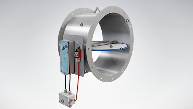 FDO A0(A60) Round Fire and gas dampers for marine applications