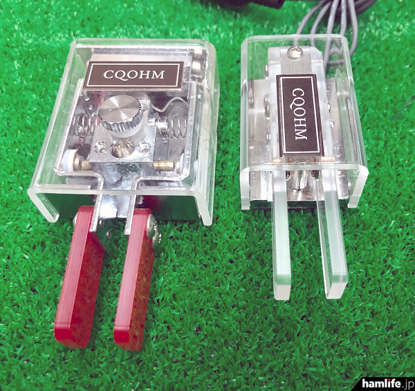 移動運用に最適化したプチパドル＞CQオーム、GHDキーとの