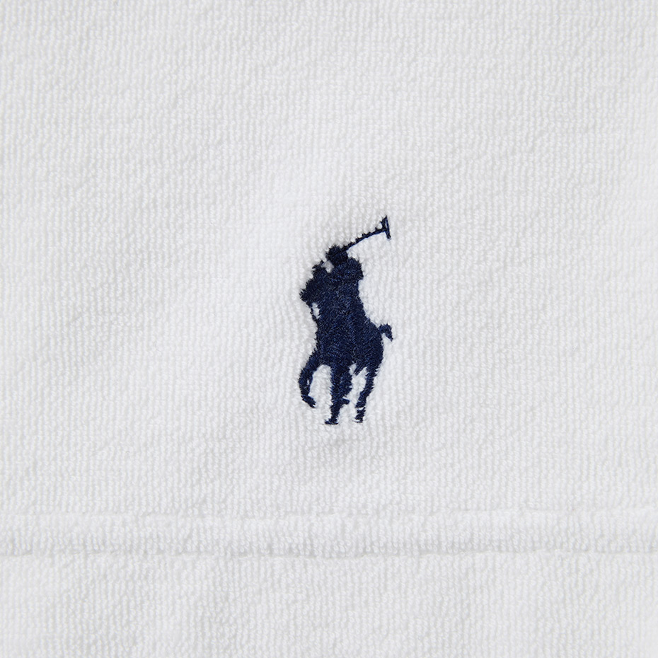 テリークロス ジョニーカラー ホワイト | ポロ ラルフ ローレン メンズ