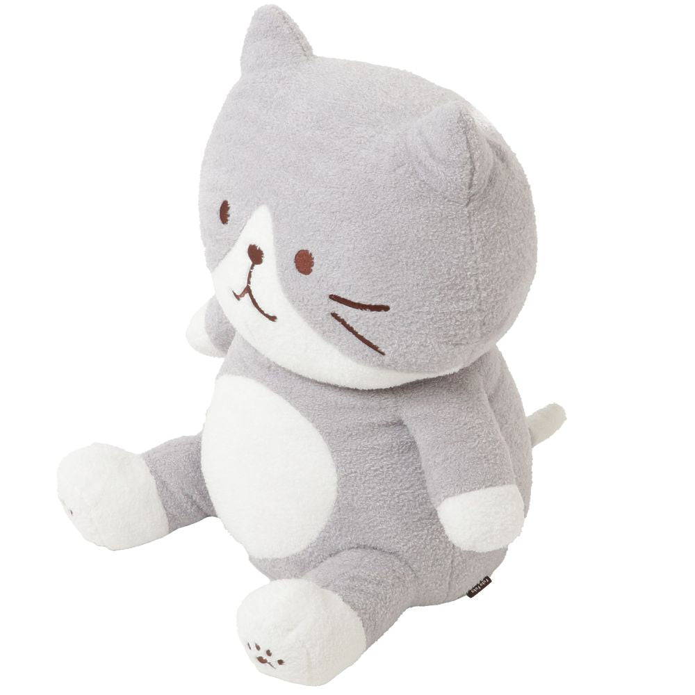 ふくふくにゃんこ ぽわぽわBIG抱きぐるみ（ミケ・チャチャ・ハッチ
