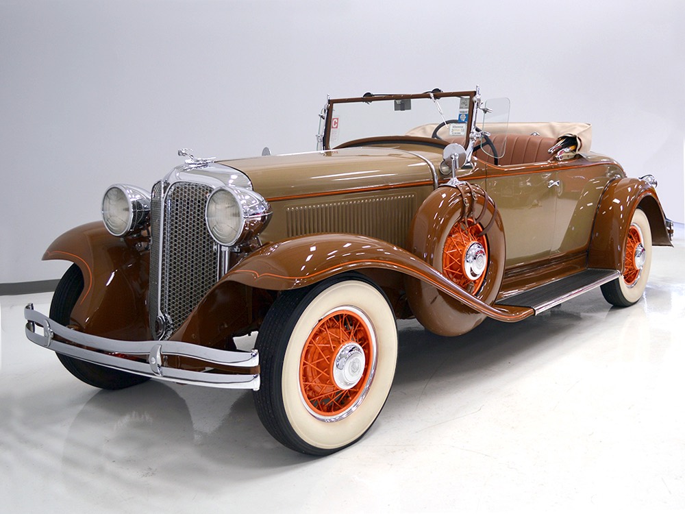 Harwood Motors :: 1931 Chrysler CD8 Deluxe Eight Sport Roadster - SOLD