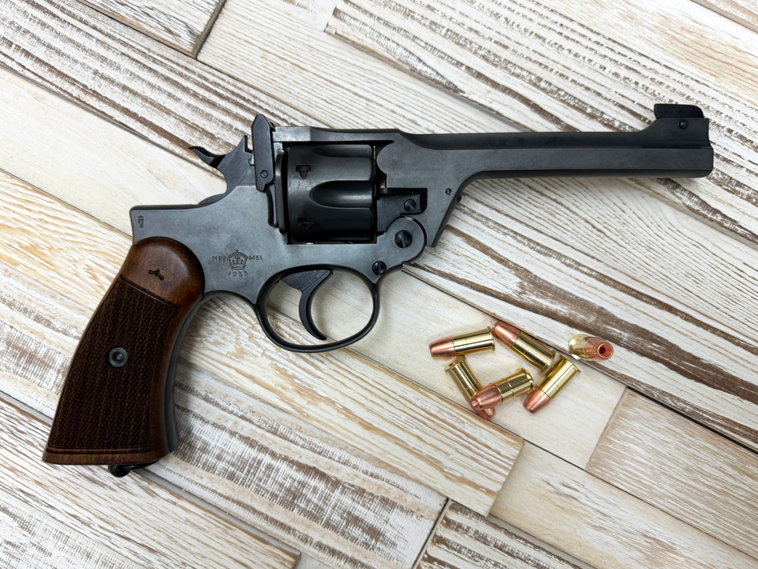 マルシン エンフィールド No.2 Mk1 発火式モデルガン レビュー