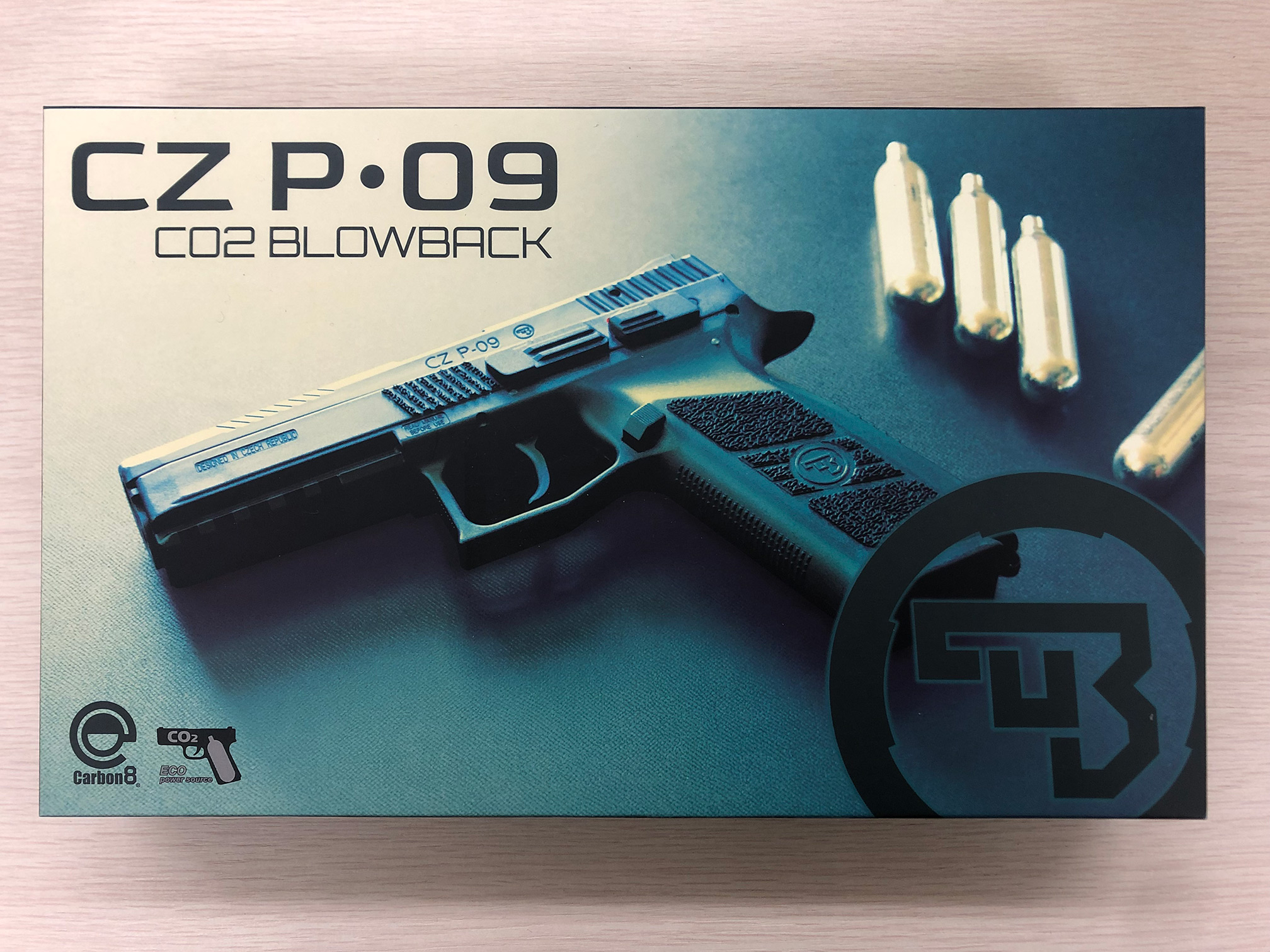 Carbon8 CZ P09 CO2ブローバック レビュー