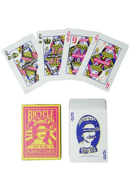 Sex Pistols Bicycle Playing Cards | HLJ.com