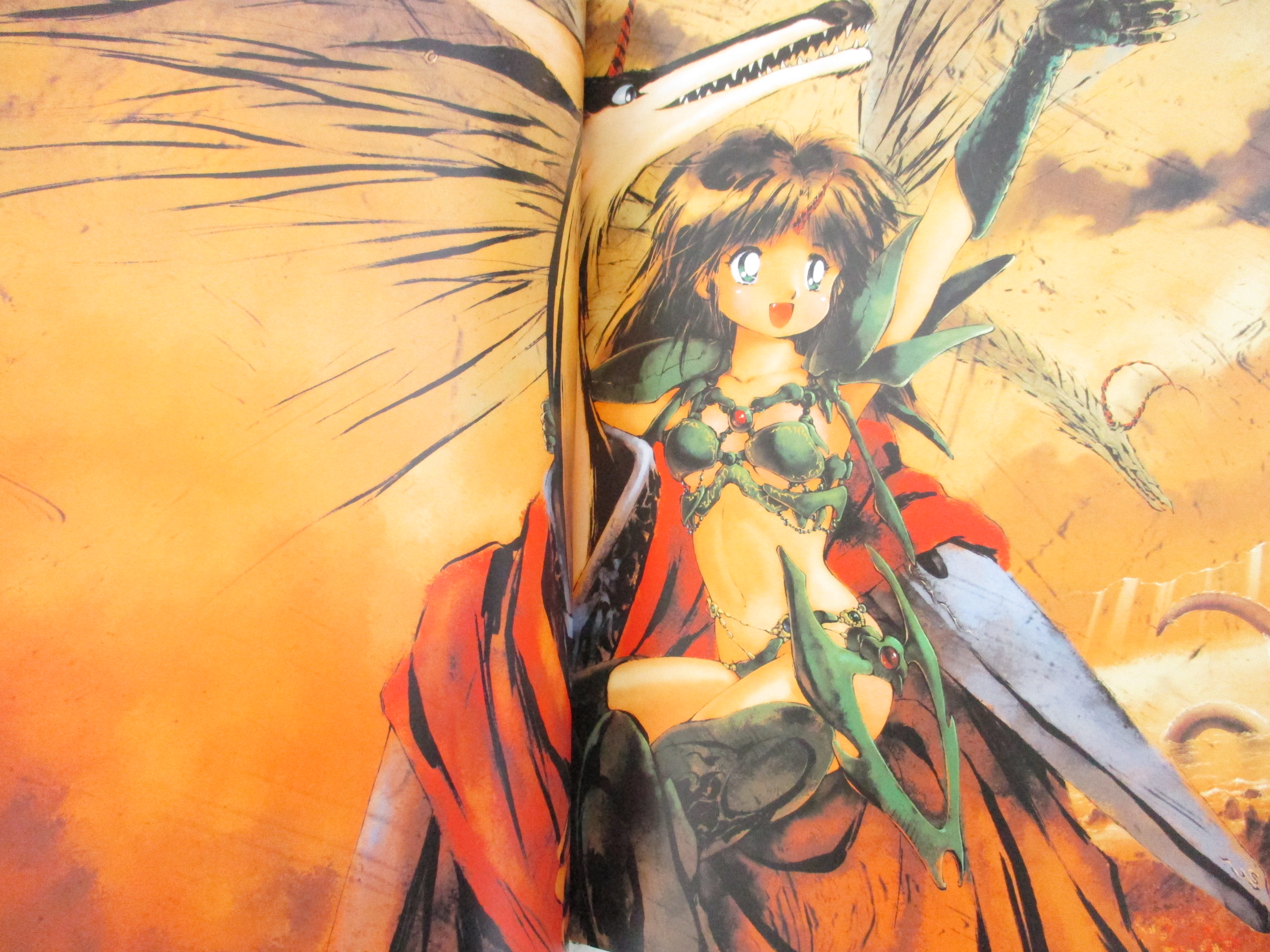 KAZUHIKO TSUZUKI Art Works AKAI TSUNOBUE w/Poster Planet Brute