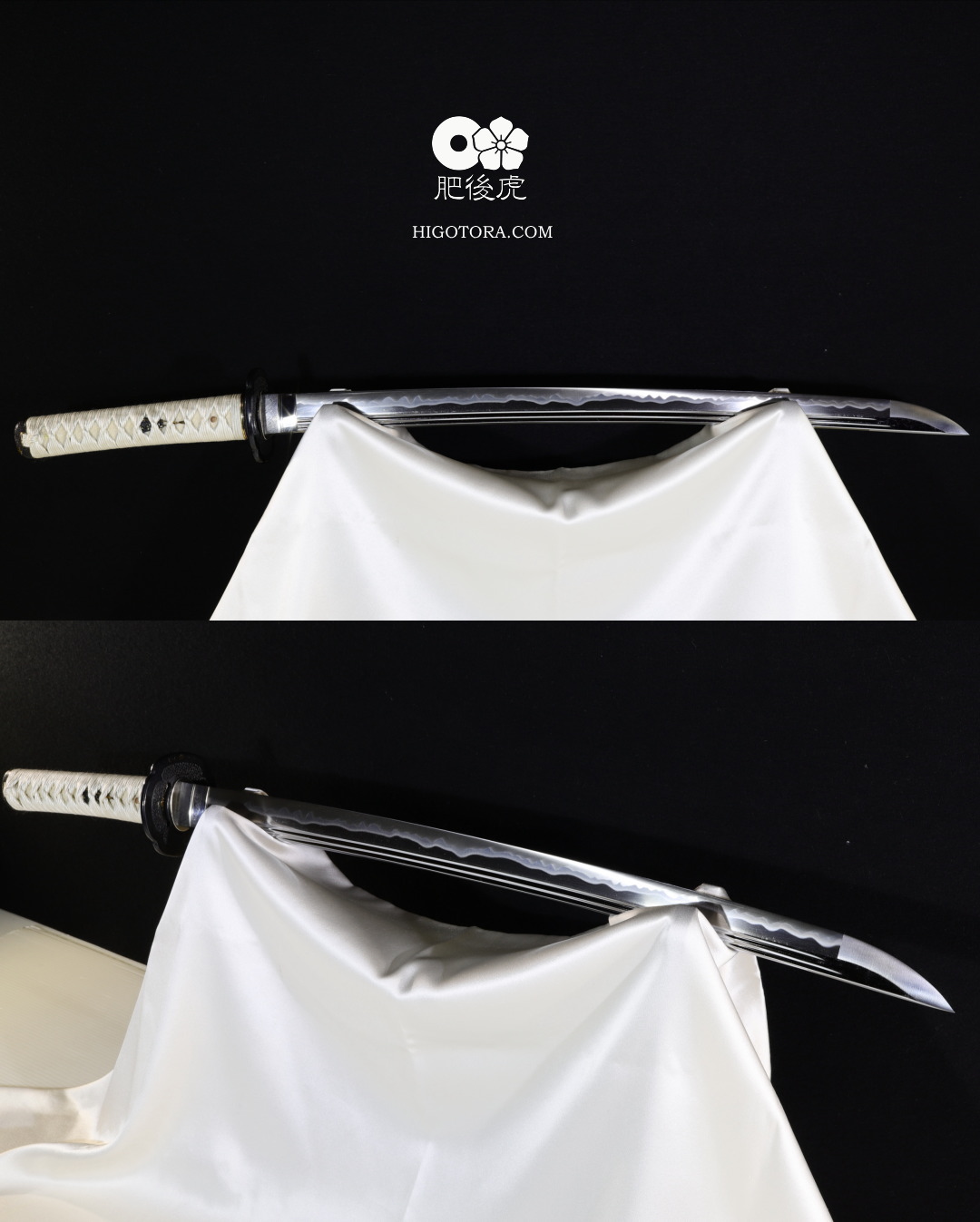 超豪壮二筋樋彫り脇差1尺9寸TTR｜製作事例｜肥後虎-HIGOTORA