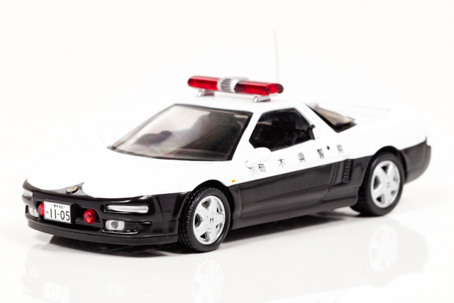 1/43 ホンダ NSX NA1 1992 栃木県警察 パトロールカー 株式会社 ヒコセブン