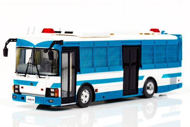 1/43 いすゞ エルガミオ バス 2007 警察本部大型人員輸送車両 株式会社