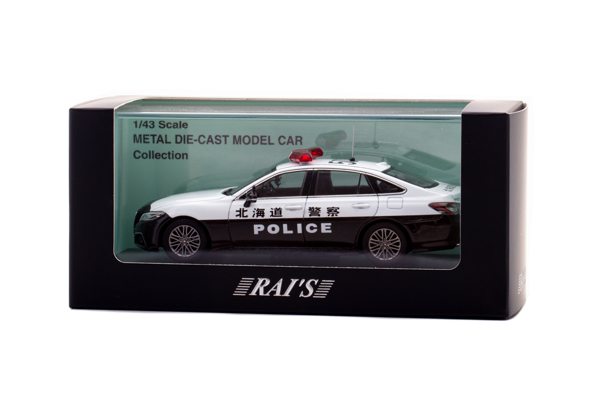 1/43 トヨタ クラウン ハイブリッド (AZSH21) 2023 北海道警察高速道路