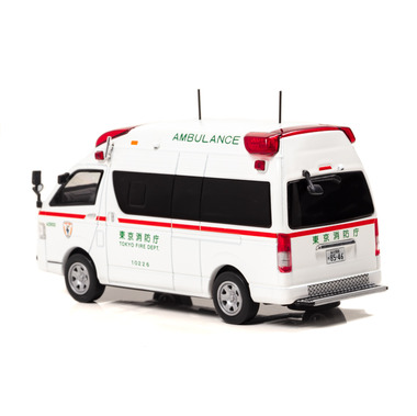 1/43 トヨタ ハイメディック 2017 東京消防庁高規格救急車 株式会社