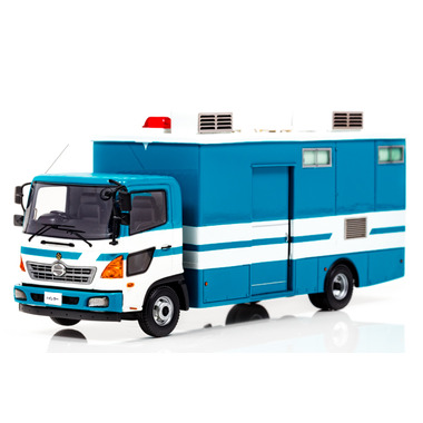 1/43 日野 レンジャー 2013 警察本部警備部機動隊トイレ車両 株式会社