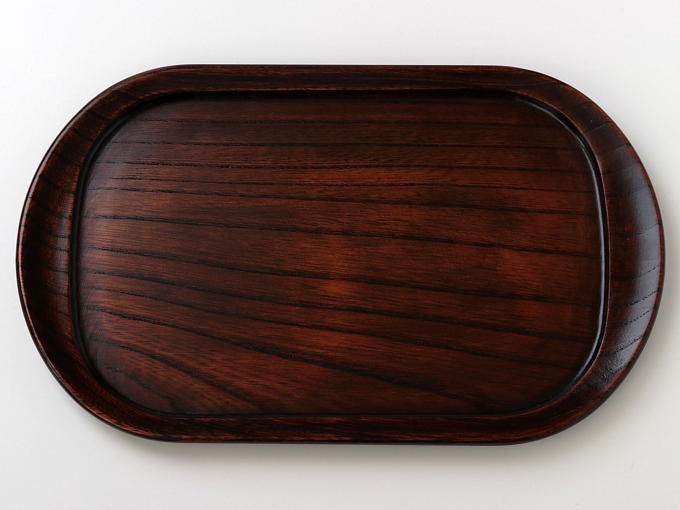 OMOTENASHI BON (traditional wooden tray) - JAPANESE GREEN TEA