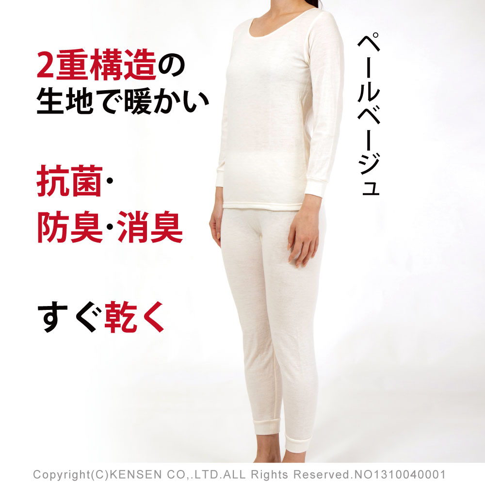 ひだまり本舗本店｜ソフトサピウム 婦人長袖インナー詳細