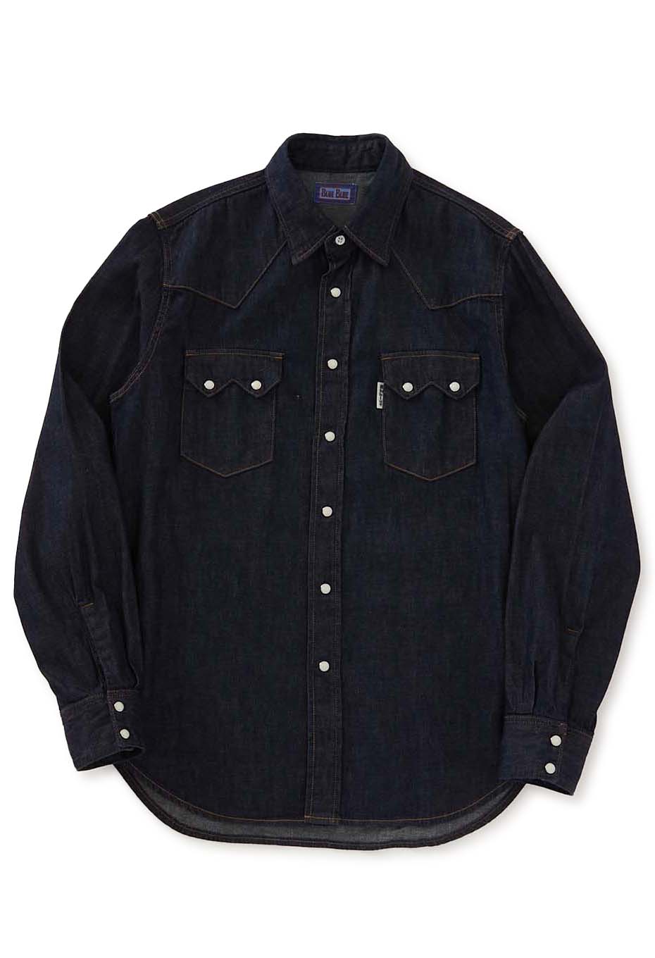 ST814 ライトデニム ウエスタンシャツ | BLUE BLUE | ハリウッドランチ