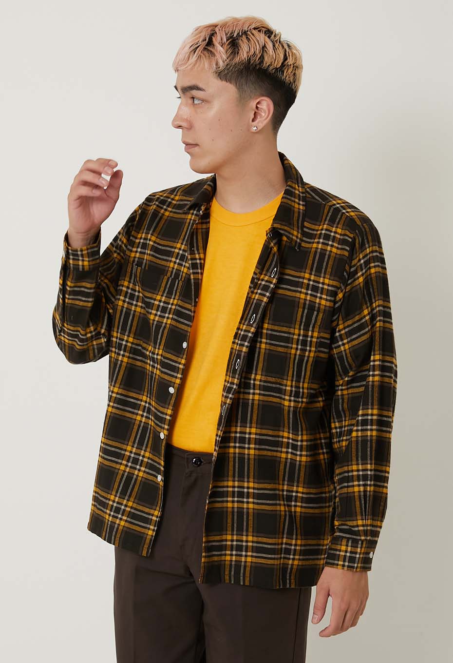 HIGH! STANDARD ライトフランネル ワークシャツ | HIGH! STANDARD