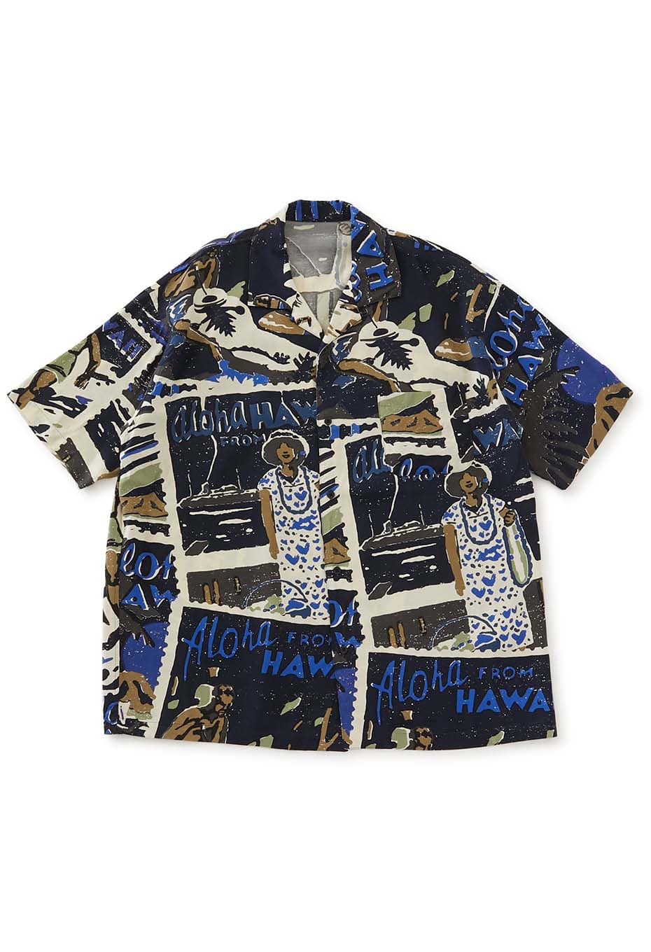 PORTER CLASSIC PC-024-3255 HAWAIIAN OUTDOOR ALOHA SHIRT | PORTER