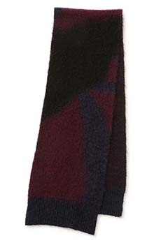 シャギーグラデーション ニットマフラー | BLUE BLUE JAPAN