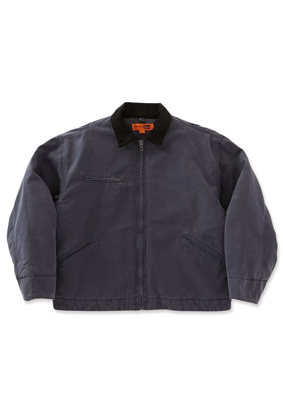 CORNERSTONE /ダッククロス ワークジャケット VINTAGE WASHED