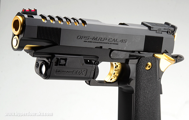 東京マルイ STRIKE.45 ガスガン マイクロライトCQX付き マイクロライト