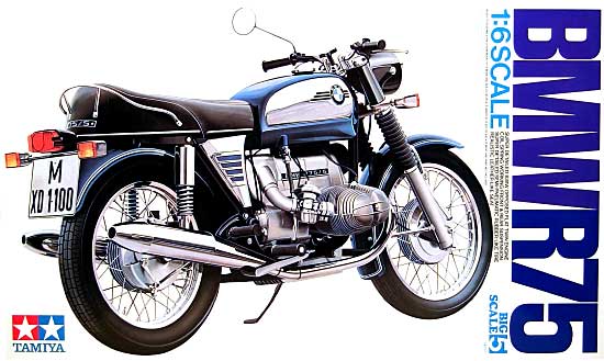 タミヤ BMW R75/5 1/6 オートバイシリーズ 005 プラモデル