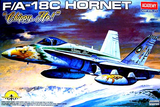 1/32 Scale Aircraft F/A-18C ホーネット CHIPPY HO Academy (アカデミー)