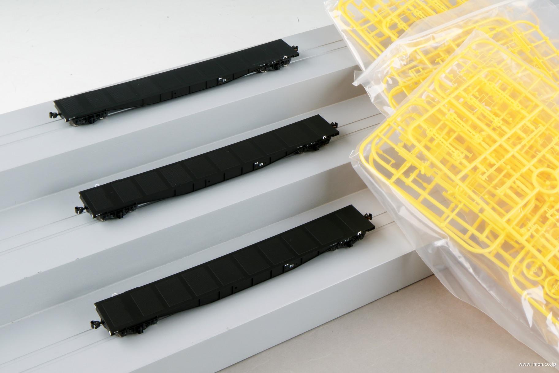 チキ5500ロングレール積載具付増結2両 チキ塗装：黒 | 鉄道模型店