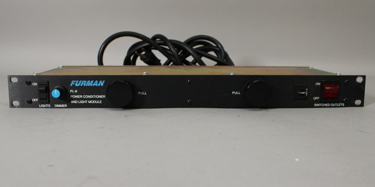 Furman PL-8 Power Conditioner w/ Lights – Imperial Vintage Guitars