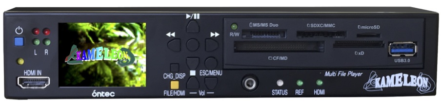 Inter BEE 2017】オンテック、マルチファイルプレーヤー「KAMELEON」に