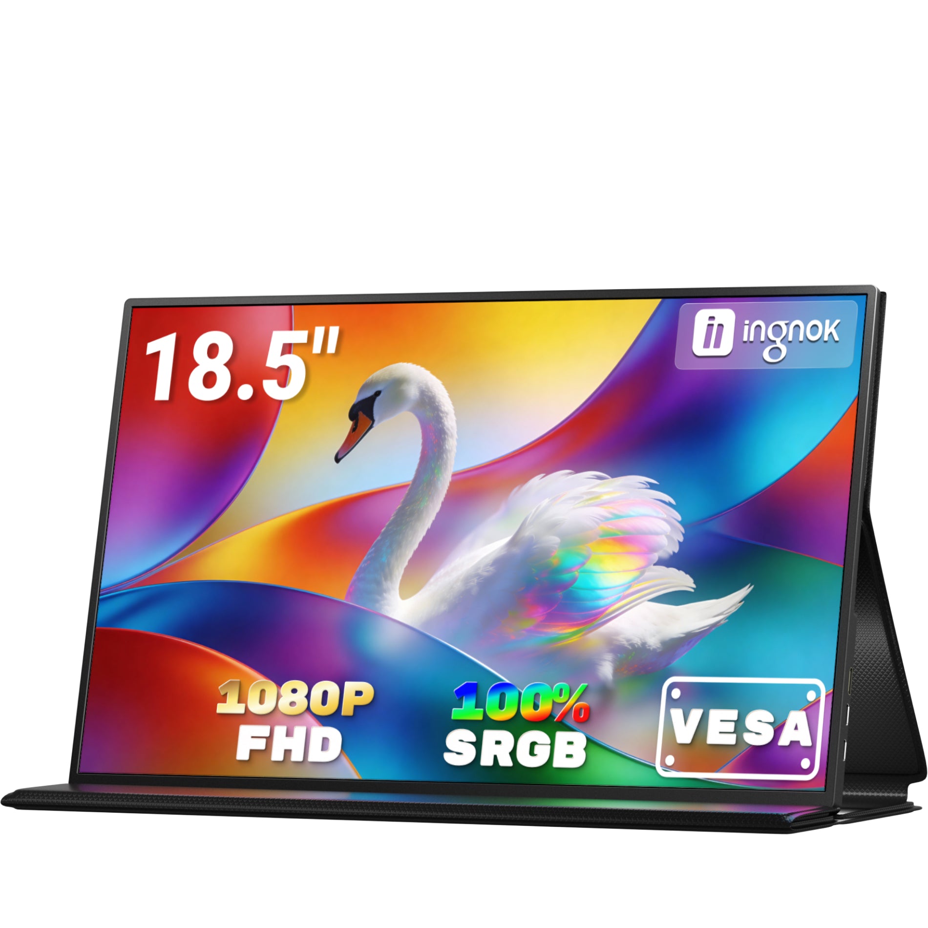 ノートパソコンとゲームに最適なポータブル＆超薄型モニター – Ingnok