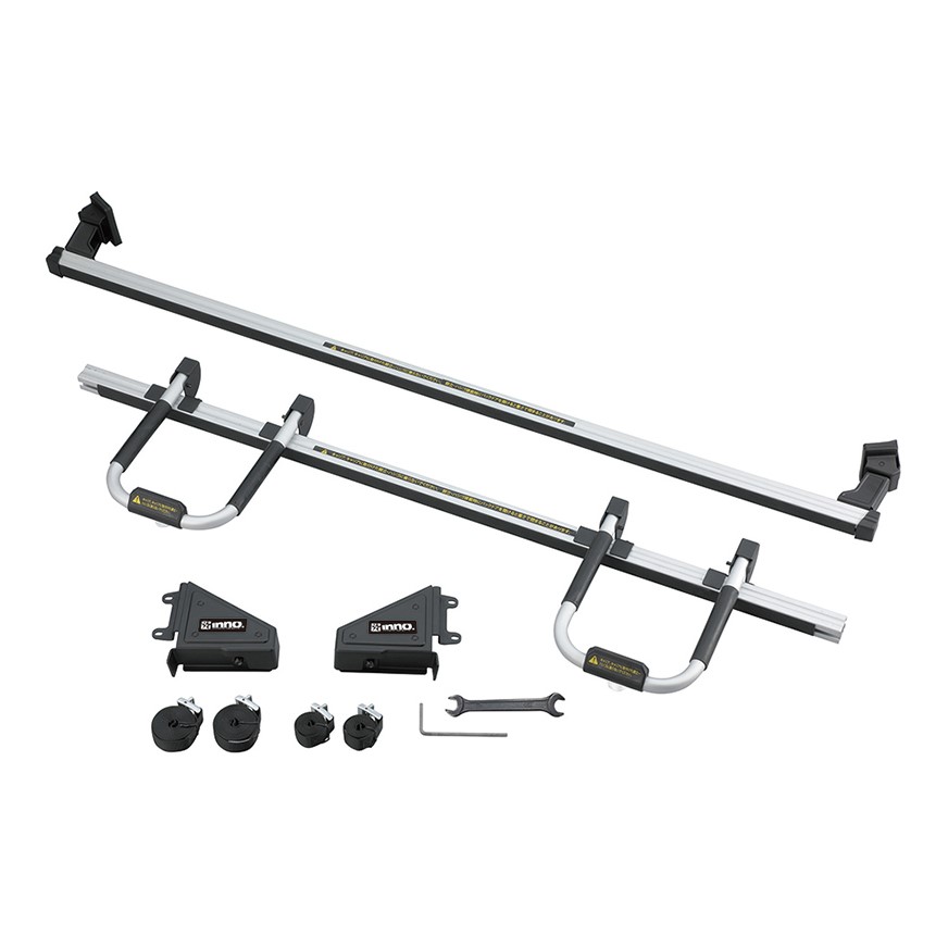 BU601 脚立/ハシゴ リアキャリア ハイエース ワイドボディ専用｜INNO