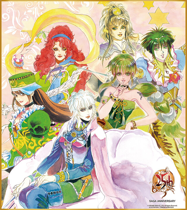 サガ』25周年アニバーサリーくじ発売決定…タペストリーやマグカップ