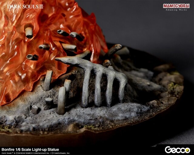 ダークソウル』束の間の安息を与える「篝火」がスタチューで登場