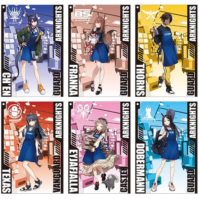 ヴィレヴァンで『アークナイツ』コラボ本日20日開幕！チェン、フランカ