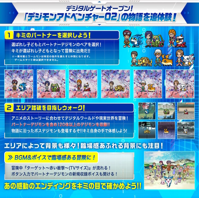 デジモンアドベンチャー02」25周年記念でパワーアップした「D-3」が