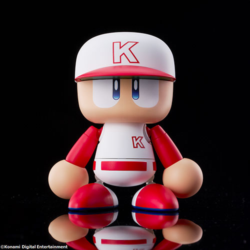 投げたり走ったり、ポーズを再現！“パワプロくん”が可動式のプライズ