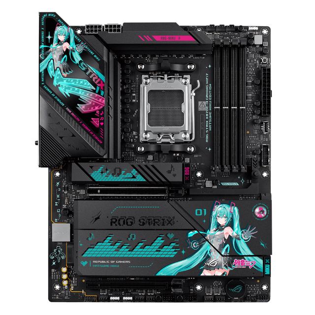 PCの中身まで「初音ミク」仕様！「ASUS」ゲーミングブランドコラボ製品