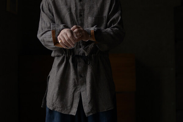 BLACKBIRD ブラックバード / LONG SHIRT (sold) | INSIDE MY GLASS DOORS