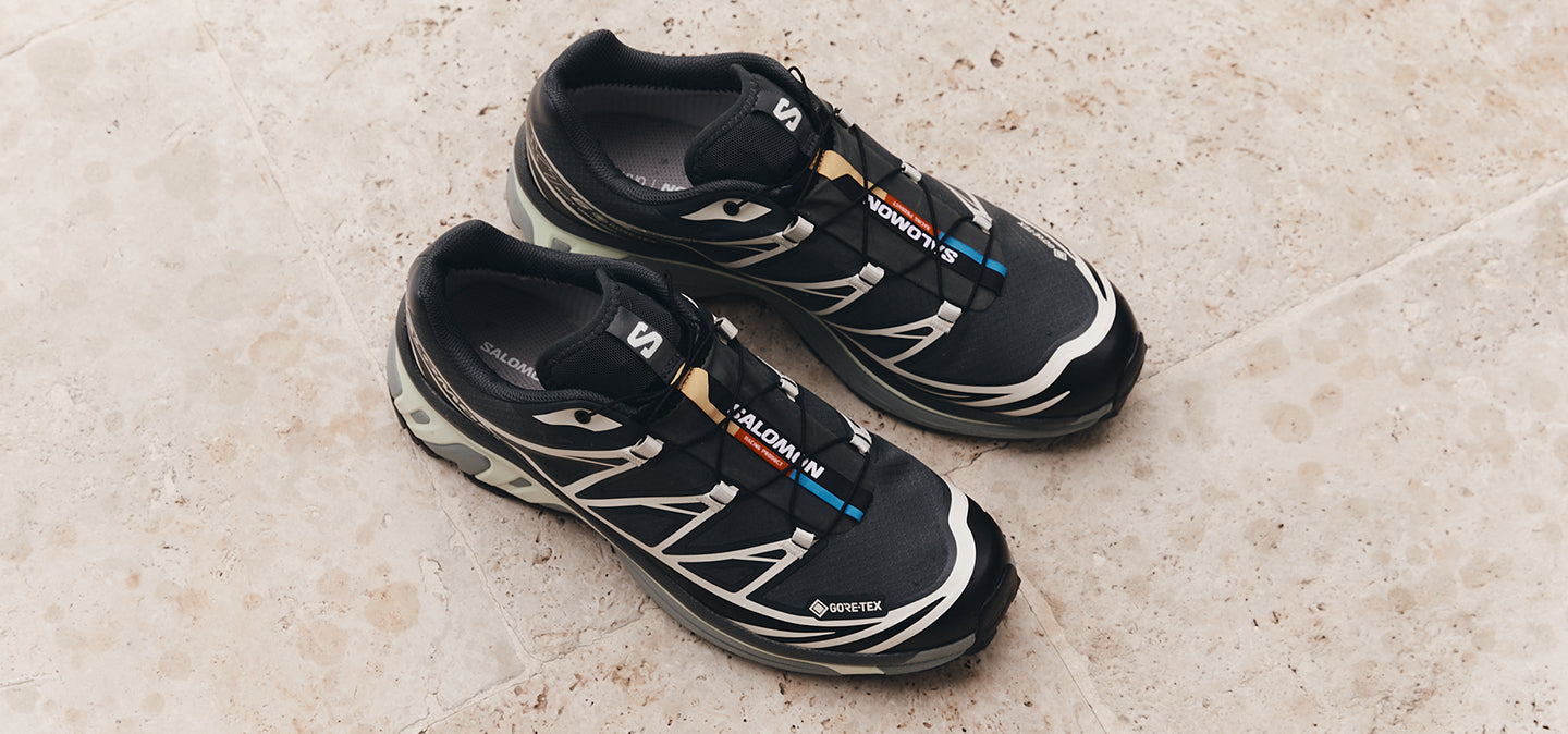 Salomon XT-6 Gore-Tex 'Black Silver' Sneakers